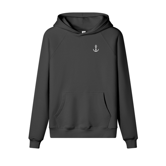 Anchor Down Hoodie Heavyweight Apparel - Front View | Anchor Me Down Apparel