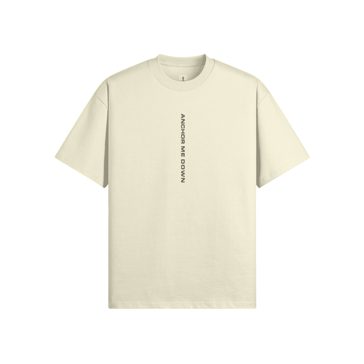 AMD Bull Stitch in White - back view | Anchor Me Down Apparel