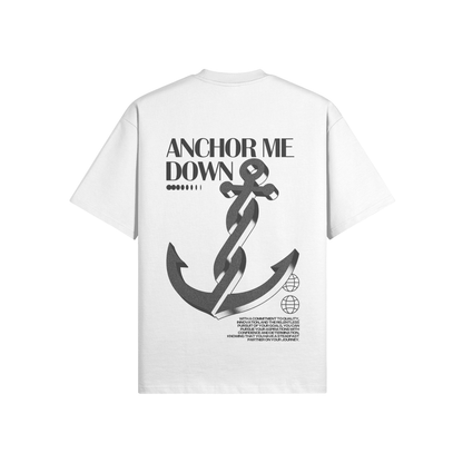 Anchor 3D Heavyweight T-Shirts - Off White - Product View | Anchor Me Down Apparel