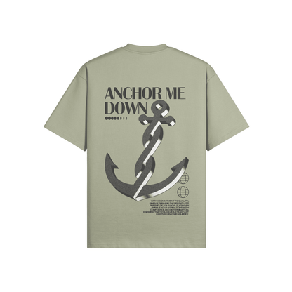 Anchor 3D Heavyweight T-Shirts - Artichoke - Product View | Anchor Me Down Apparel