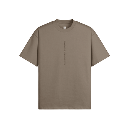 Anchor 3D Heavyweight T-Shirts - Brown - Product View | Anchor Me Down Apparel