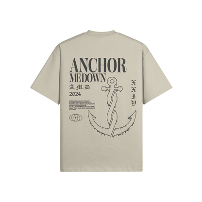 Anchor Cold Heavyweight T-Shirts - Gray - Product View | Anchor Me Down Apparel