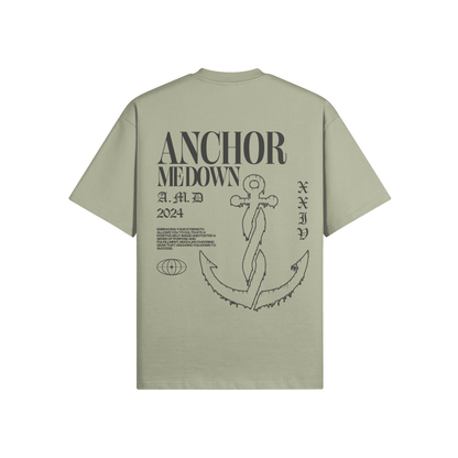 Anchor Cold Heavyweight T-Shirts - Artichoke - Product View | Anchor Me Down Apparel