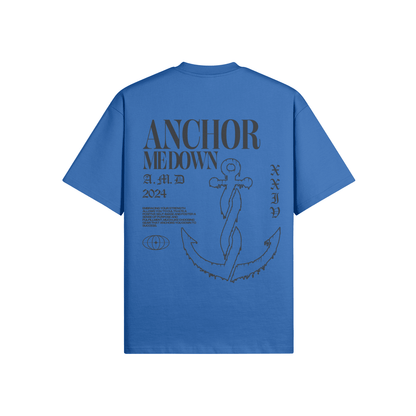 Anchor Cold in Blue - detail view | Anchor Me Down Apparel