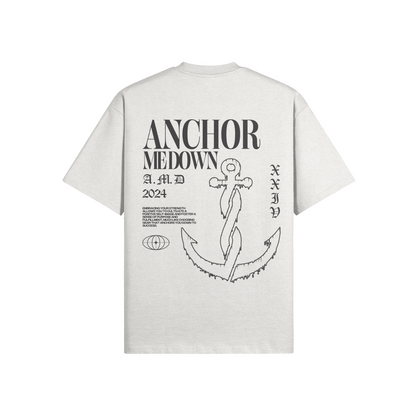 Anchor Cold in Gray - detail view | Anchor Me Down Apparel