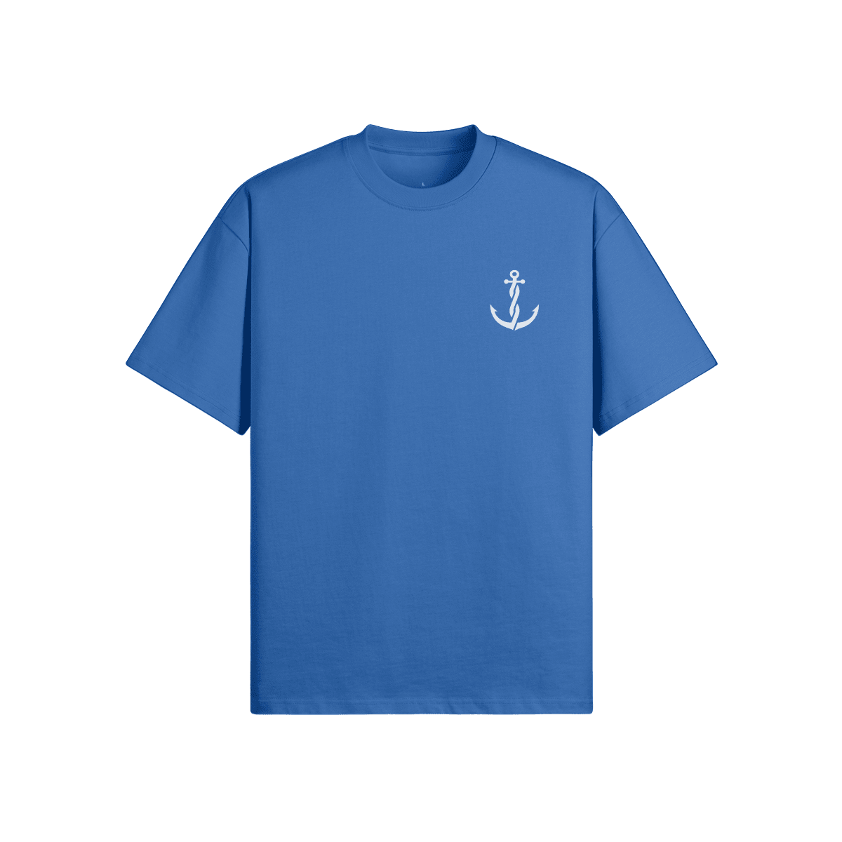 Anchor Me Down Bull in Blue - detail view | Anchor Me Down Apparel