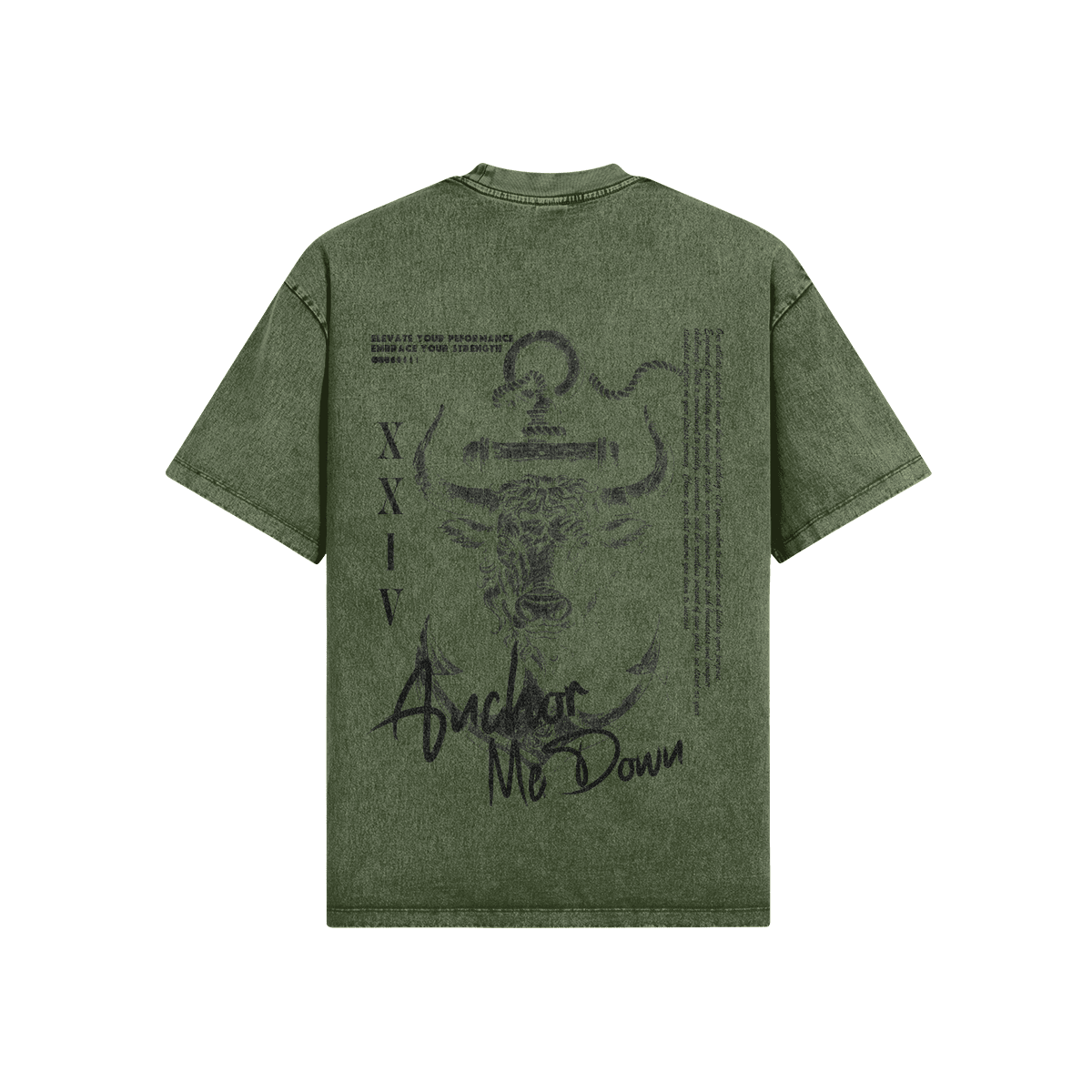 Bull Washout - Anchor Me Down Apparel