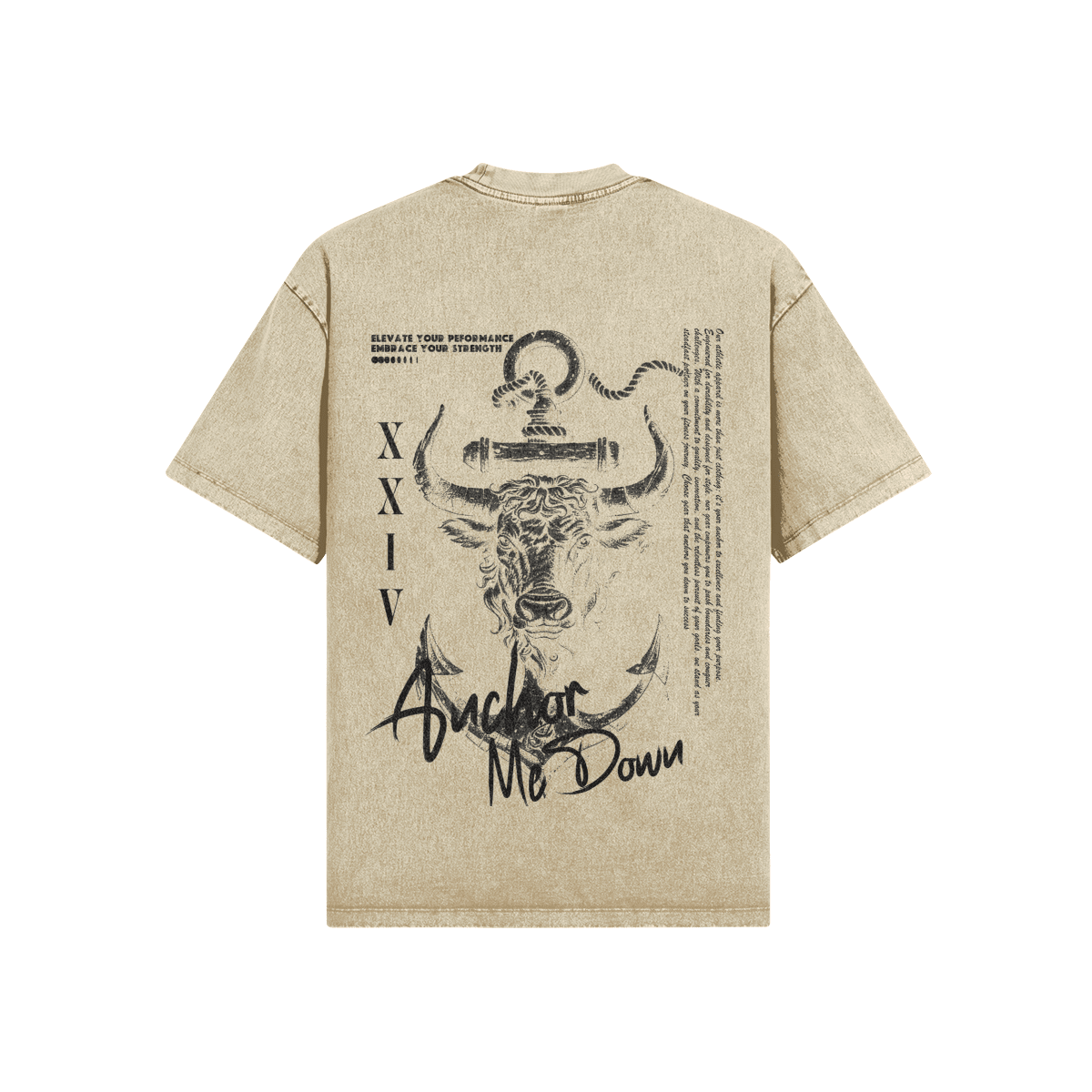 Bull Washout - Anchor Me Down Apparel