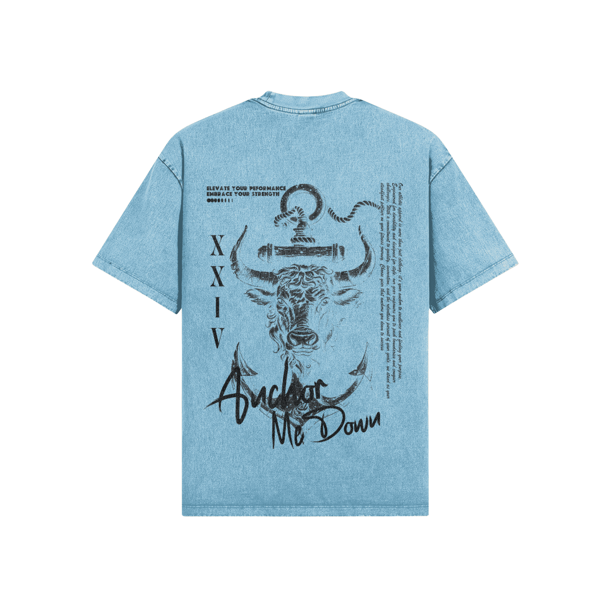 Bull Washout - Anchor Me Down Apparel