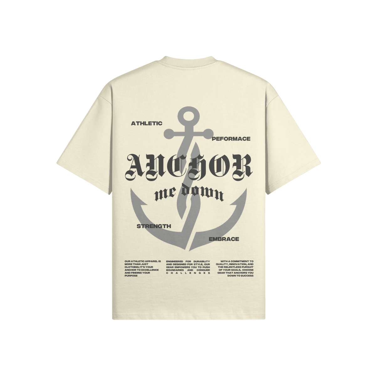 Gym Basics - front view | Anchor Me Down Apparel