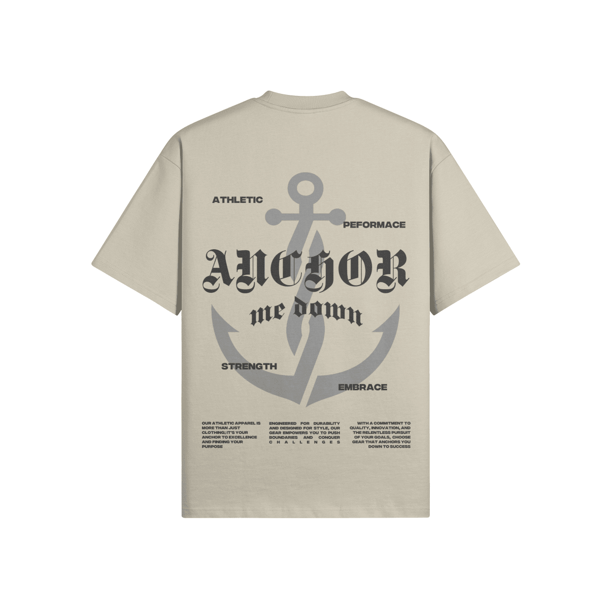 Gym Basics - detail view | Anchor Me Down Apparel