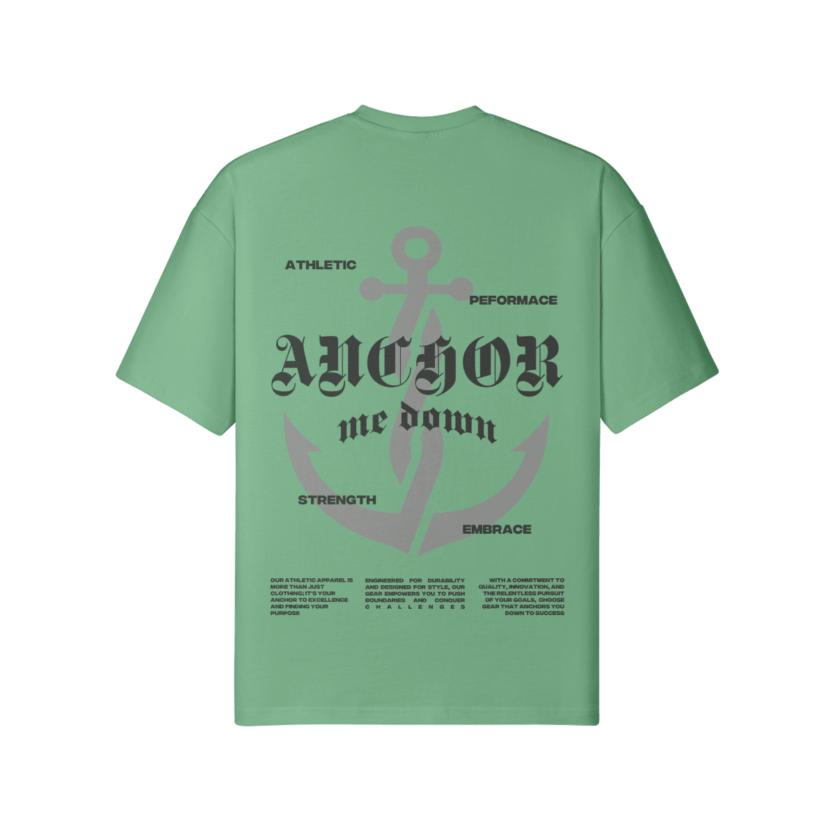 Modern Anchor - detail view | Anchor Me Down Apparel