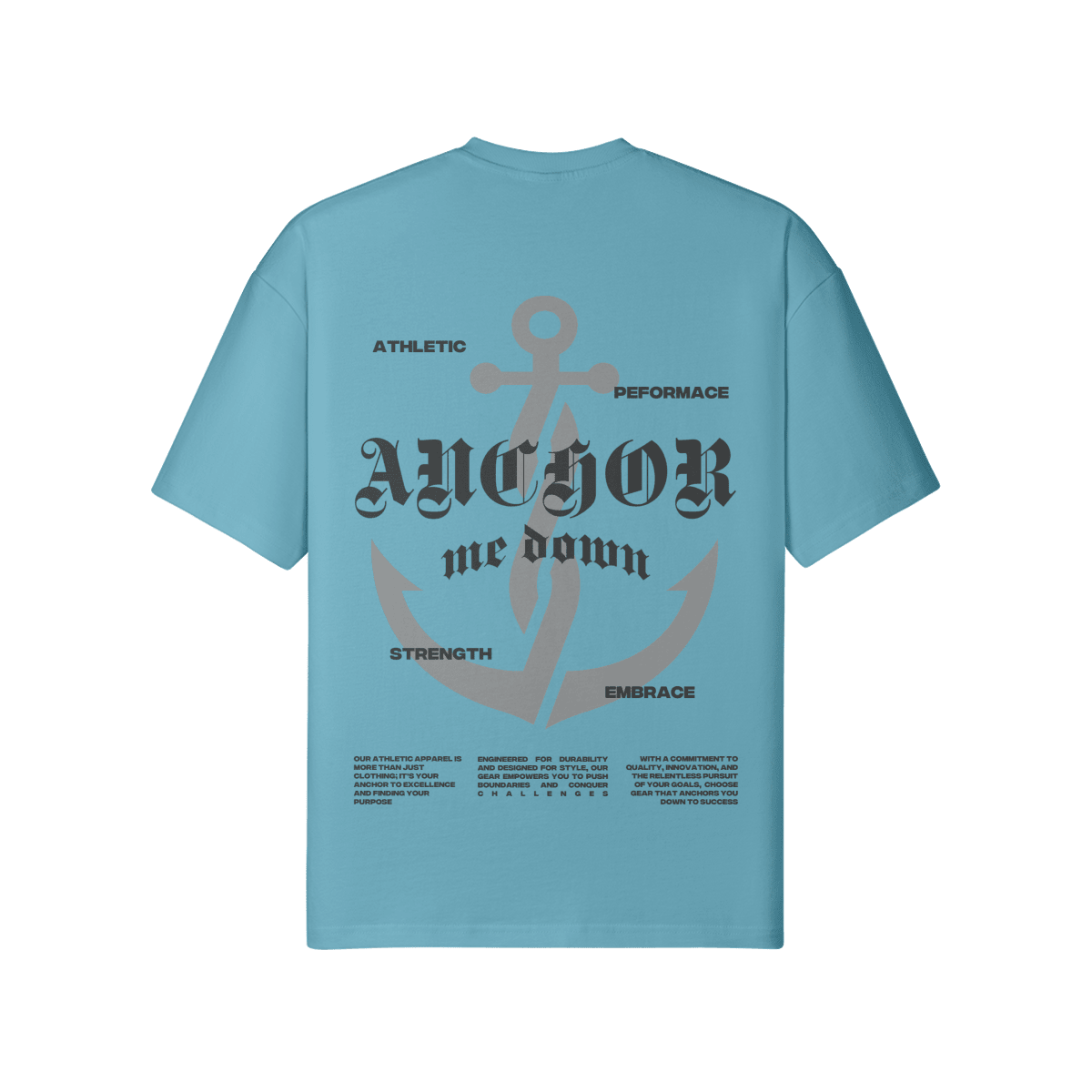 Modern Anchor - side view | Anchor Me Down Apparel