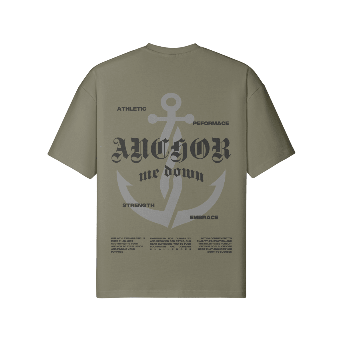 Modern Anchor - detail view | Anchor Me Down Apparel