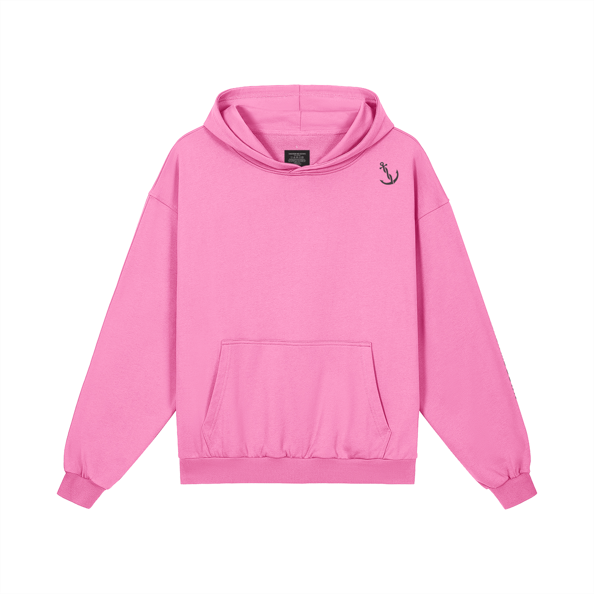 Mini Anchor Hoodie — Brights A - front view | Anchor Me Down Apparel