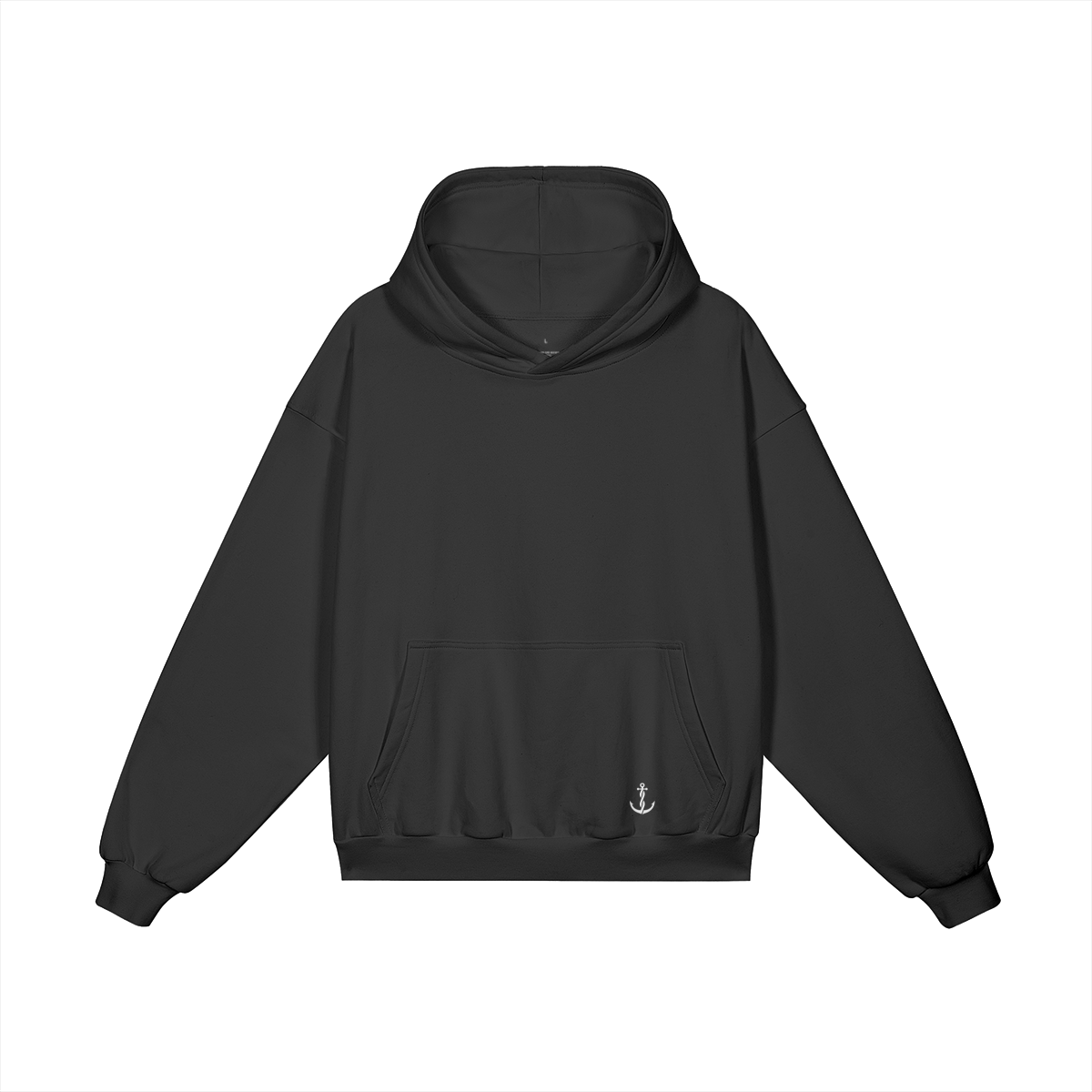 Bull Hoodie — Dark Tones - front view | Anchor Me Down Apparel