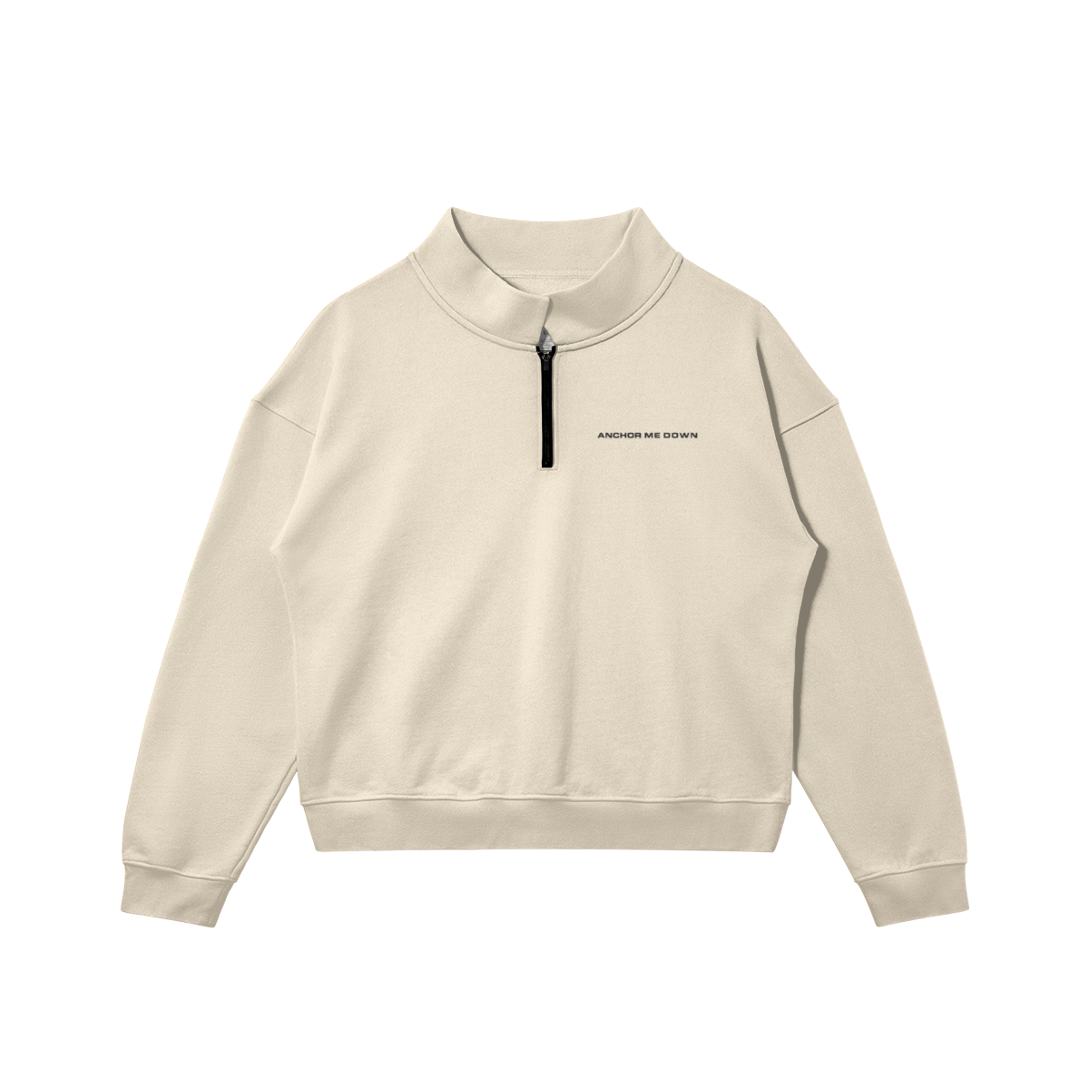 Anchor Zip — Earth Tones - front view | Anchor Me Down Apparel