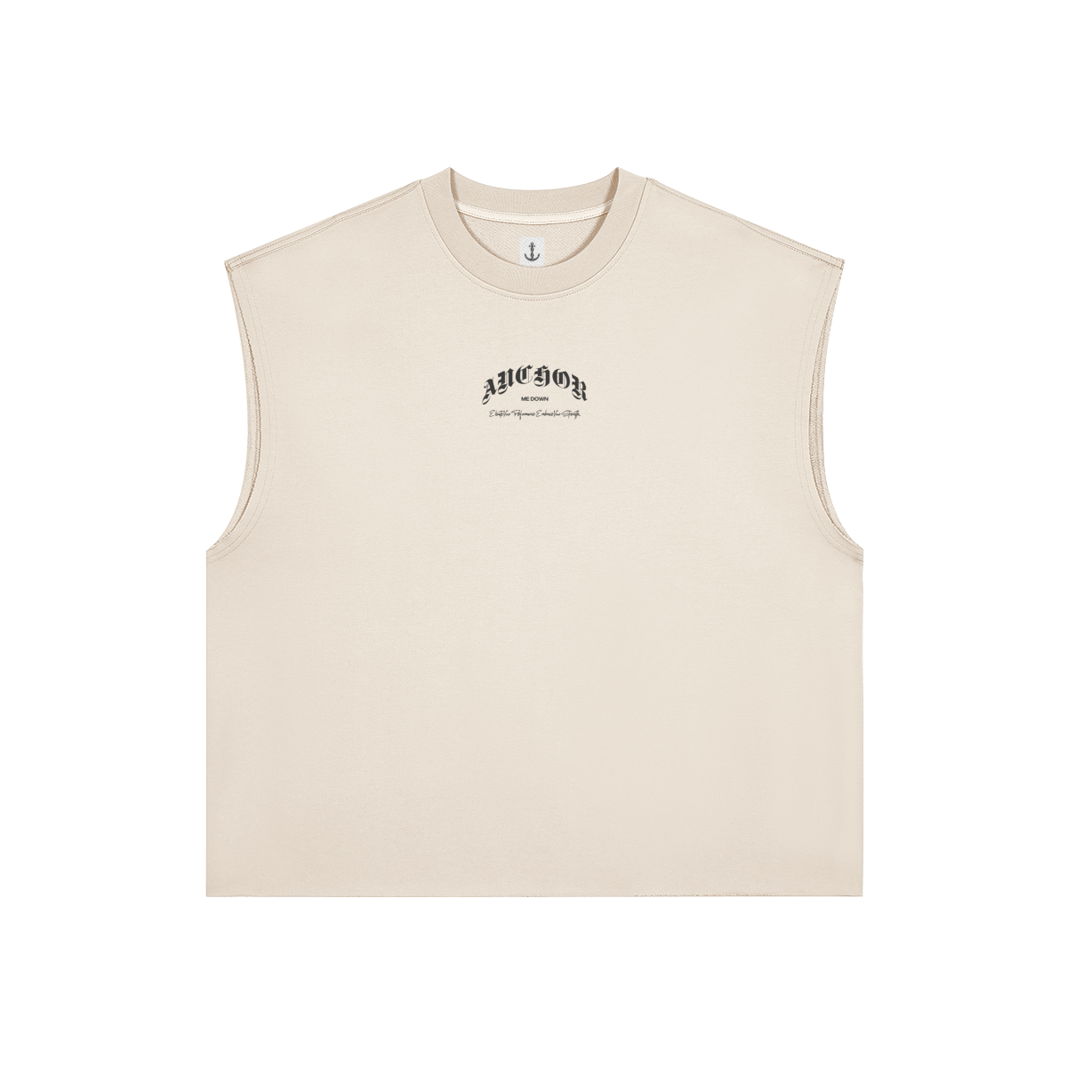 Roses Boxy Tank - detail view | Anchor Me Down Apparel