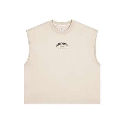 Roses Boxy Tank - detail view | Anchor Me Down Apparel