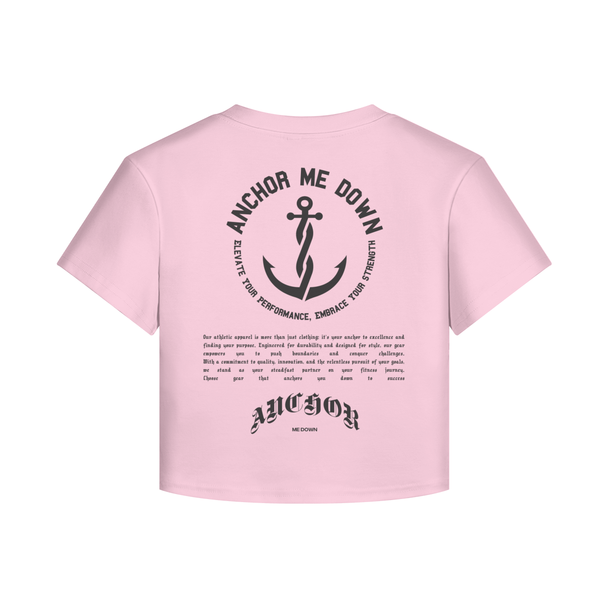 AMD Circle Baby Tee Heavyweight Apparel - Product View | Anchor Me Down Apparel