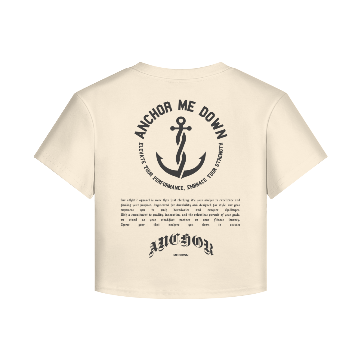 AMD Circle Baby Tee Heavyweight Apparel - Product View | Anchor Me Down Apparel