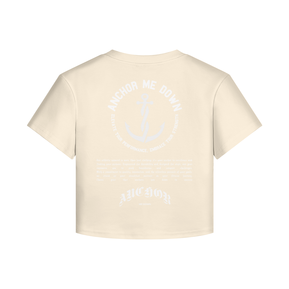 AMD Circle Baby Tee Heavyweight Apparel - Product View | Anchor Me Down Apparel