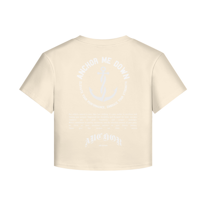 AMD Circle Baby Tee Heavyweight Apparel - Product View | Anchor Me Down Apparel