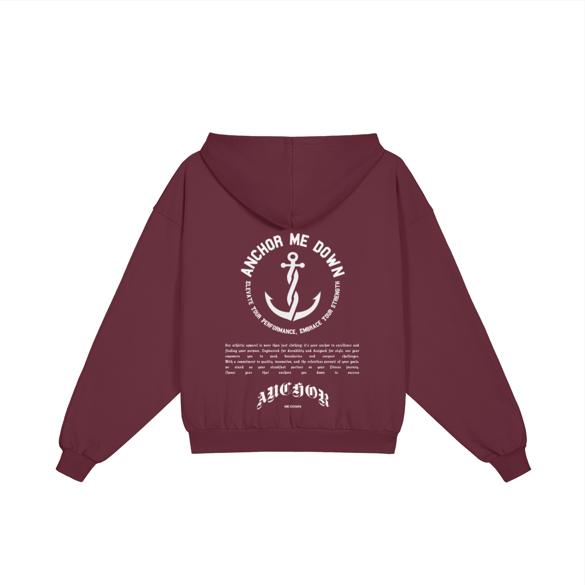 AMD Full Zip Heavyweight Apparel - Product View | Anchor Me Down Apparel