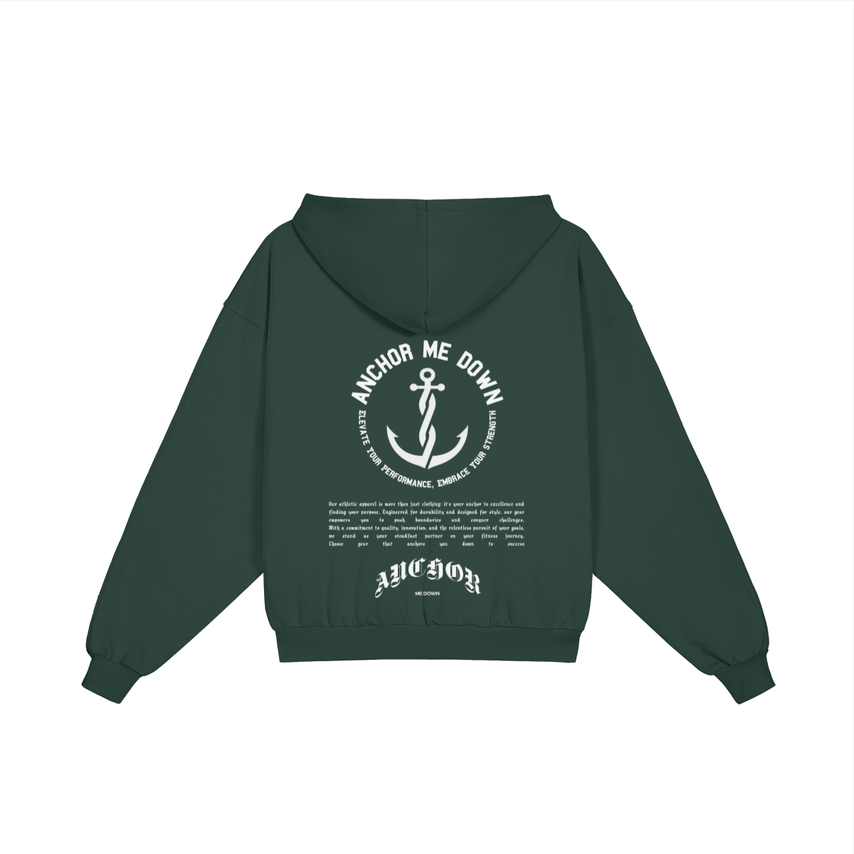 AMD Full Zip Heavyweight Apparel - Product View | Anchor Me Down Apparel