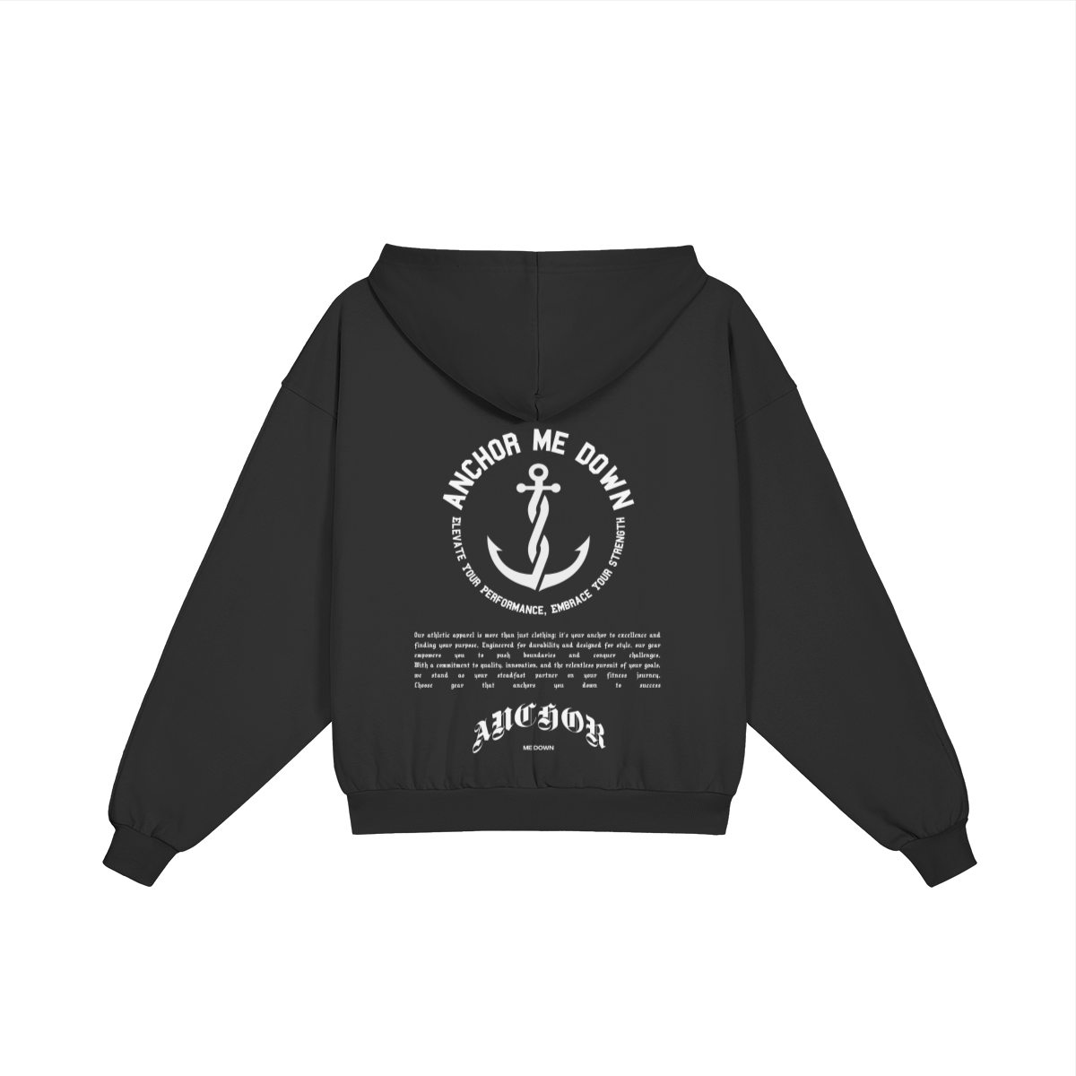 AMD Full Zip Heavyweight Apparel - Product View | Anchor Me Down Apparel