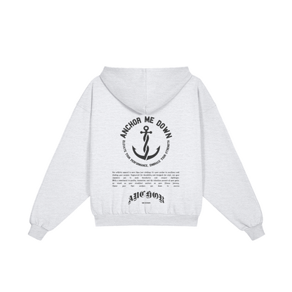 AMD Full Zip Heavyweight Apparel - Back View | Anchor Me Down Apparel