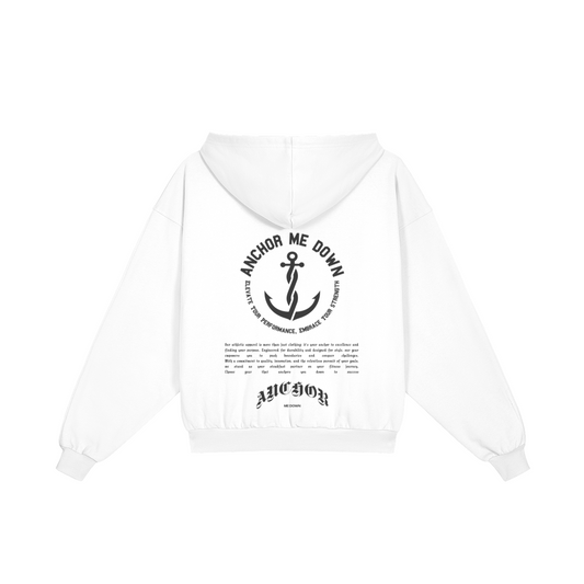 AMD Full Zip Heavyweight Apparel - Back View | Anchor Me Down Apparel