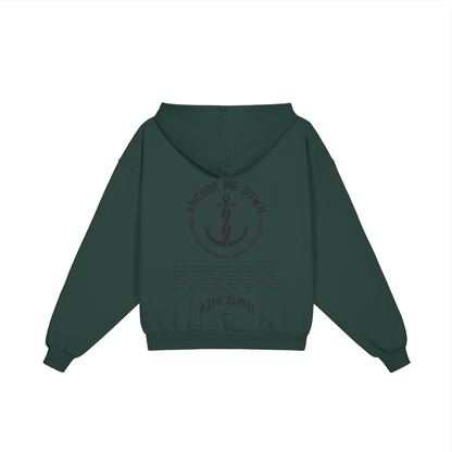 AMD Full Zip Heavyweight Apparel - Back View | Anchor Me Down Apparel