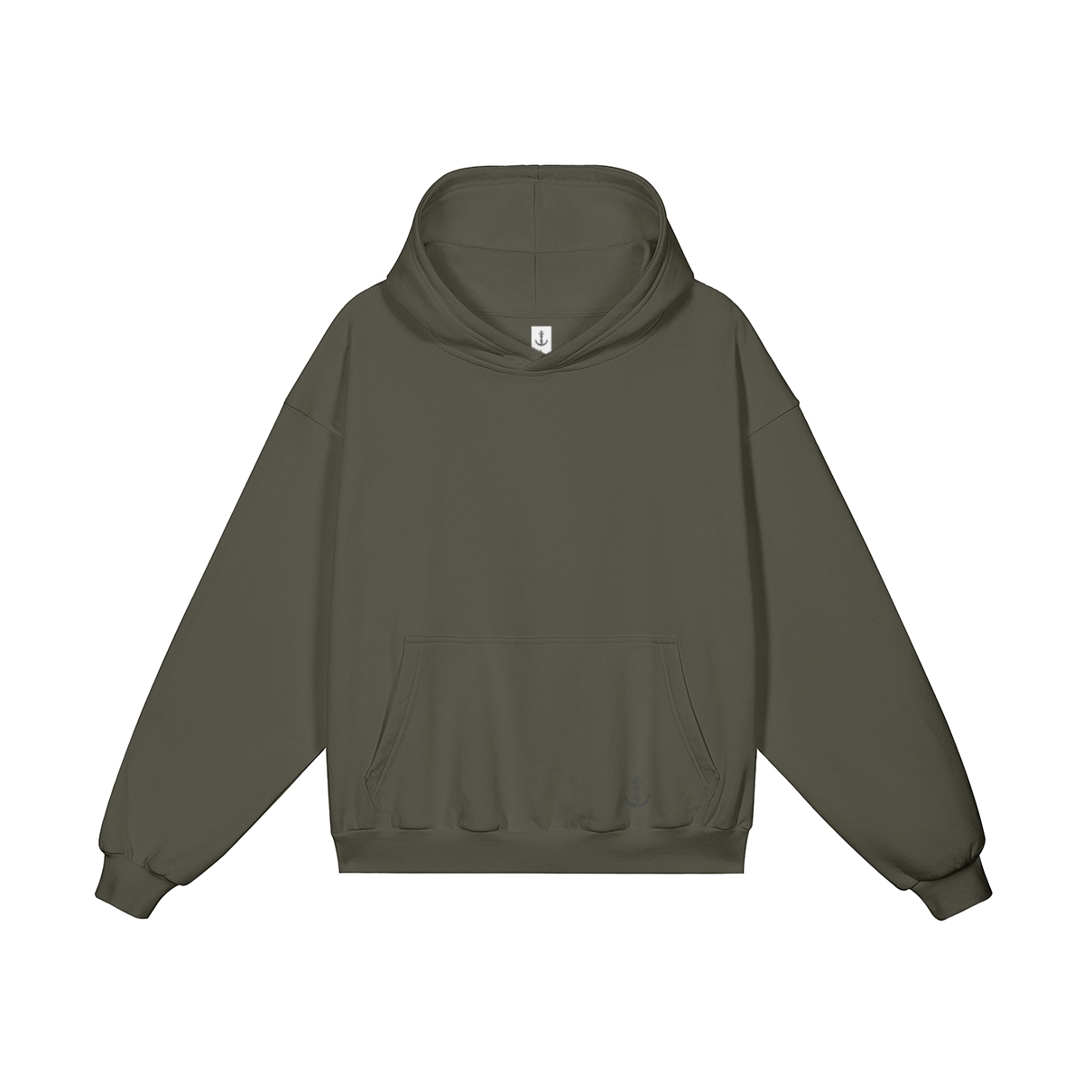 Bull Hoodie - detail view | Anchor Me Down Apparel